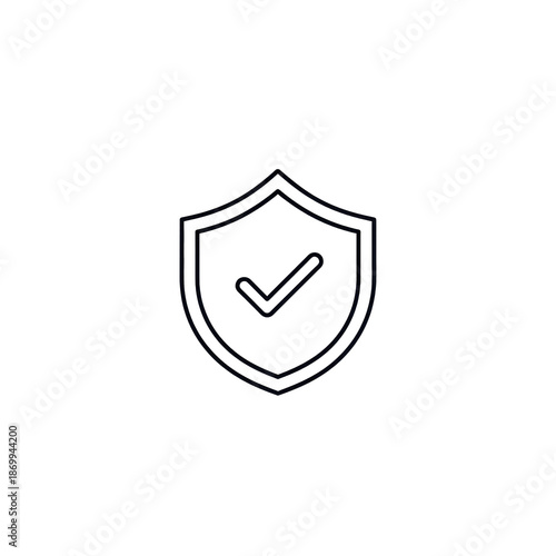 Shield with checkmark icon