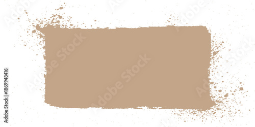 Blank vintage cardboard piece with a torn ripped edge and a rough grunge texture on a white isolated old paper background providing an empty frame with space for text