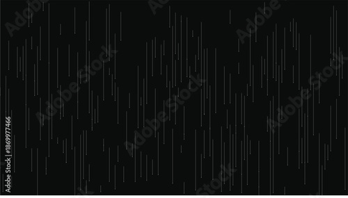 Thin glowing vertical lines create a subtle digital rain effect on a dark surface