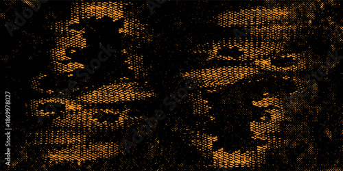 orange black brush Car sticker wrap pattern banner abstract sporty. background illustration