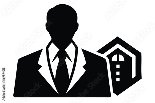 corporate tax vector icon silhouette