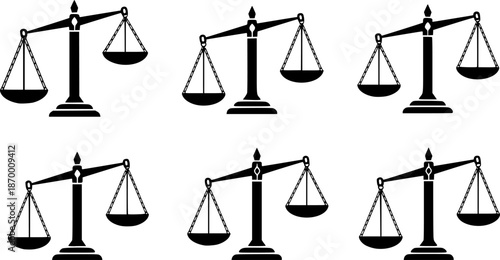 Three Clean Black and White Dirt Bike Silhouettes: Side View Illustrations, Perfect for Design Projects.