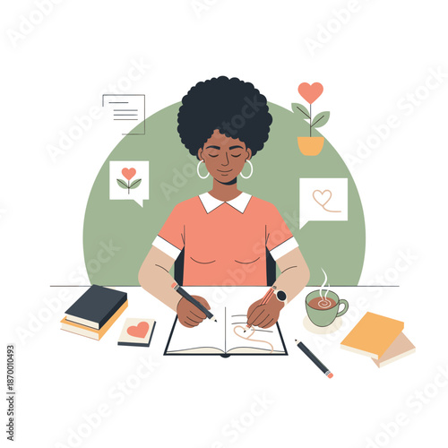 A group of diverse colleagues collaborating in a modern office space with a positive and productive atmosphere.