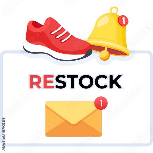 Product Restock Alert Illustration