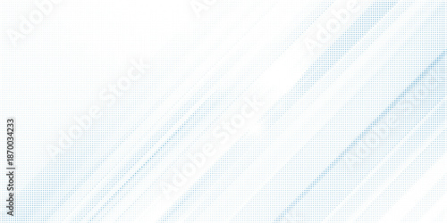 Abstract halftone vector background with dotted texture and flowing wave shapes. Modern digital backdrop for technology design, presentations, posters, web layouts and creative projects.