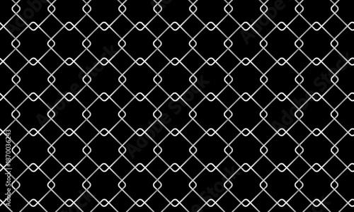 modern metallic wire fence wallpaper minimalist silver square grid lattice texture seamless backdrop for industrial branding