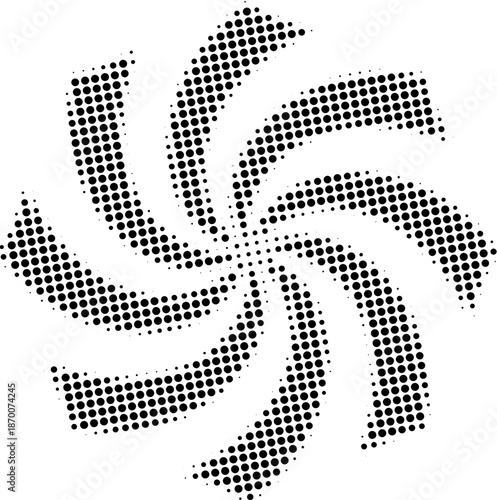 Halftone Spirals