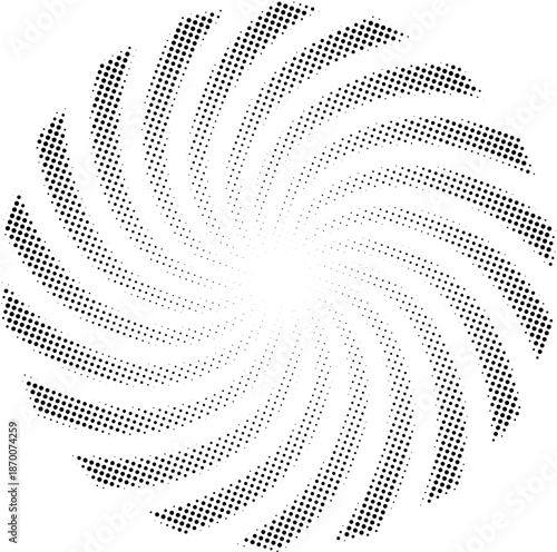 Halftone Spirals