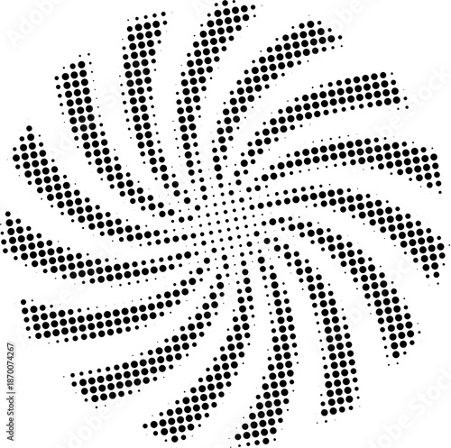 Halftone Spirals
