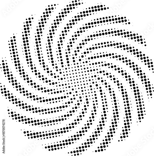 Halftone Spirals