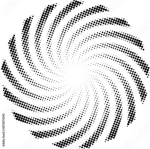 Halftone Spirals