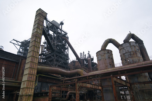 famous industry park in duisburg