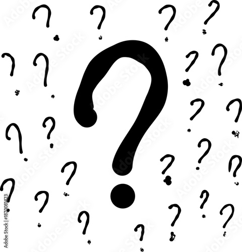 Scattered Question Marks