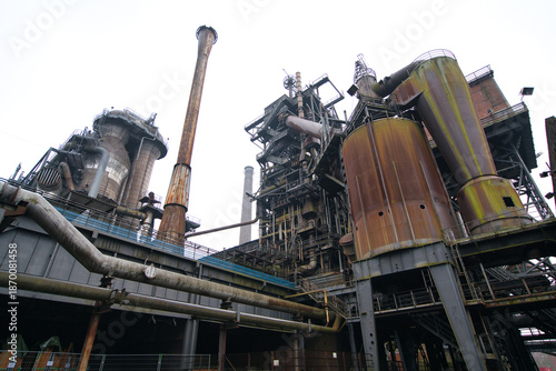 famous industry park in duisburg