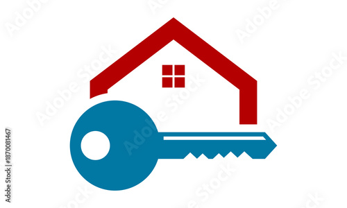 home key protection vector logo