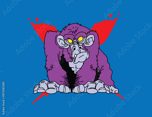 christmas cute monster kaiju for kids background for halloween