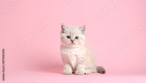 Katzenbaby – Pastellrosa & Creme