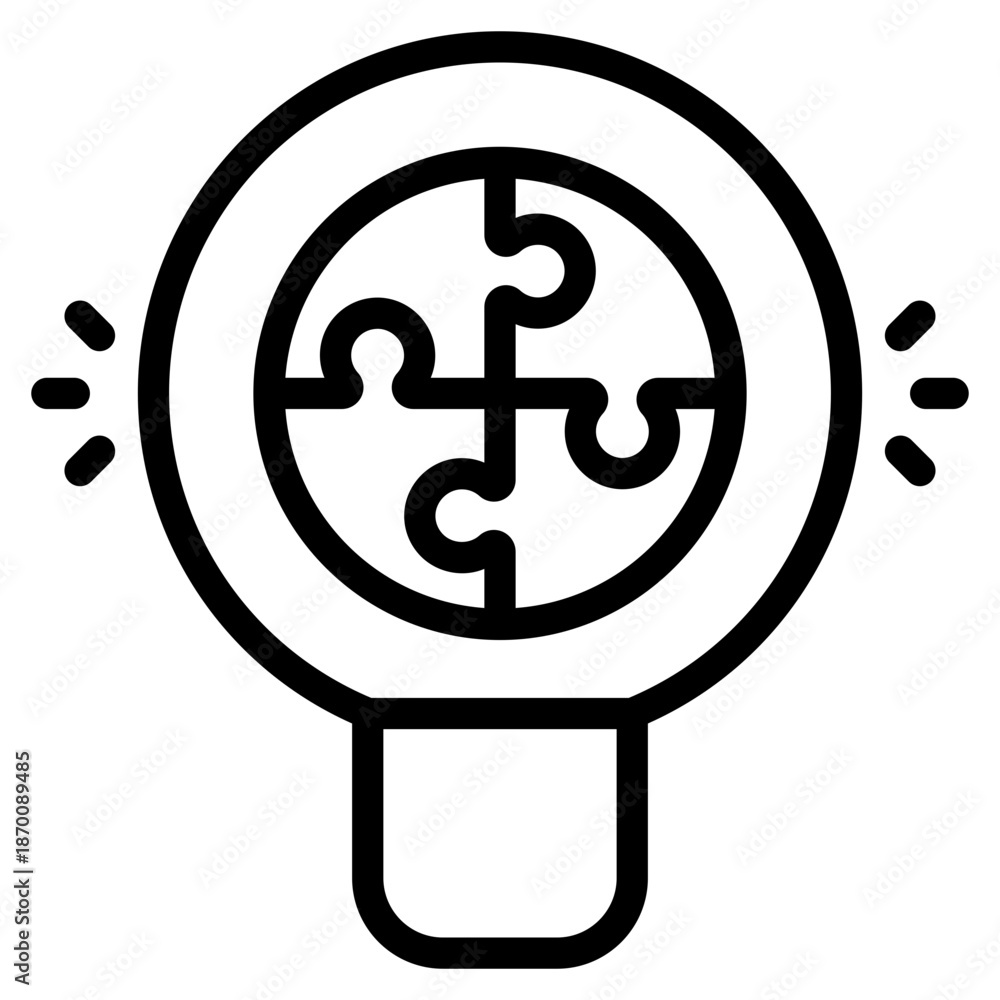 Obraz premium solution to problem Icon