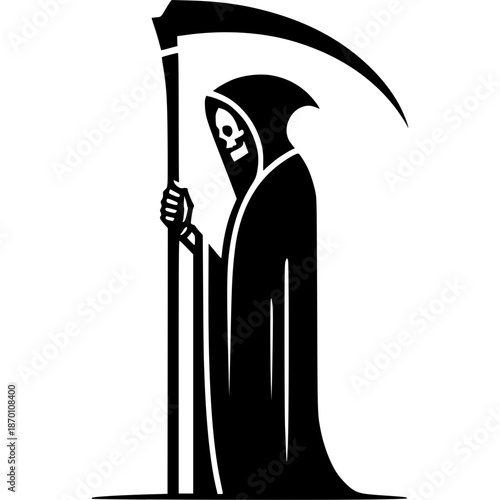 Grim Reaper Vector Icon