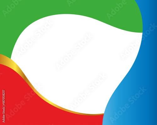 Sports Background Abstract Soccer Tournament World Football Championship Event Flat Vector Illustration Frame 3