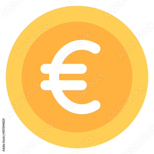 유로화 동전 아이콘