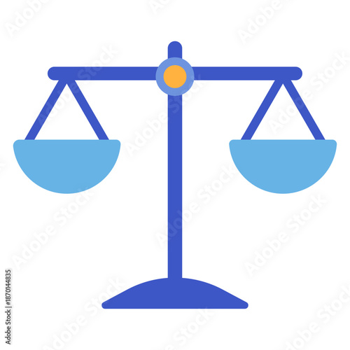 양팔 저울 아이콘