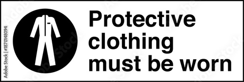 Safety sign MANDATORY protect...