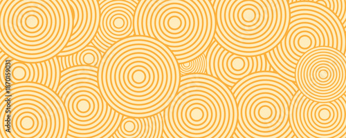 backround Luxury patern Gold Yellow Line Round Shape Abstract , white And Gold backround round shape. vector