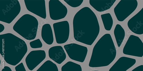 Minimal abstract organic pattern in soft sand and olive green