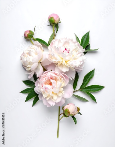 Delicate Pink Peonies