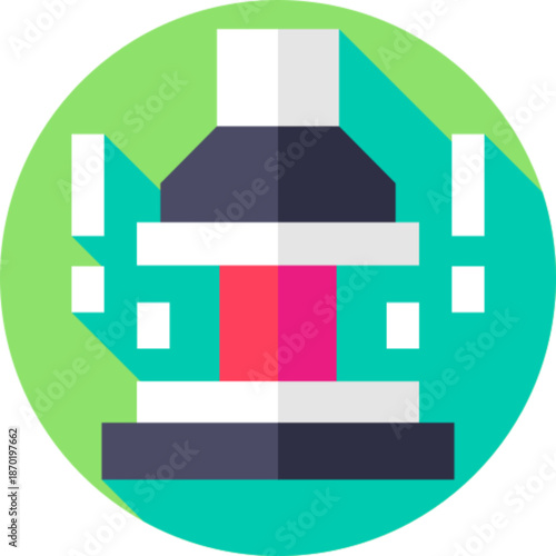 Printing Press Machine Icon