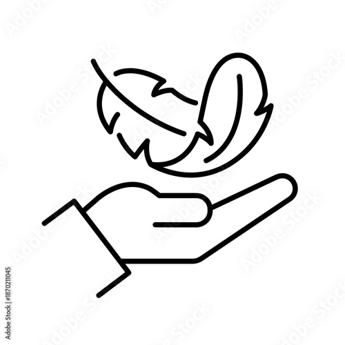 Sensitive skin icon set. Organic cosmetic skin care components for healthy and hydrated skin. Sensitive skin label, logo, badge, sign, symbol, banner, black, line, flat vector, isolated illustration.