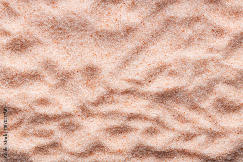 Pile of pink salt in Himalayan crystals - Pakistani red rock salt. © Luis Echeverri Urrea