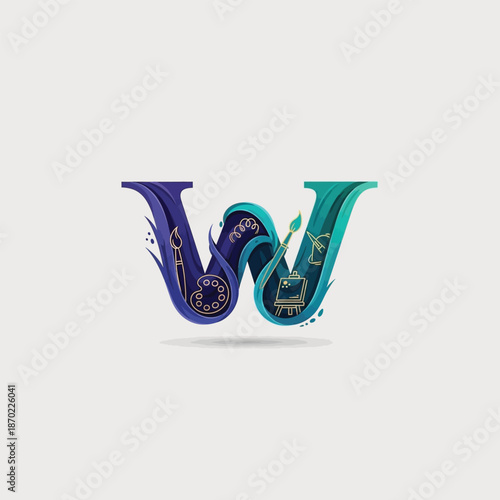 Vector illustration of an abstract background and business symbol featuring a 3d cross element and heart icon for a creative valentine design concept