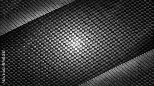 Carbon Fiber Weave Texture Background