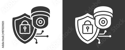 Surveilance Icon Set Multiple Style Collection