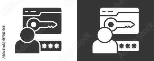 Authorization Icon Set Multiple Style Collection