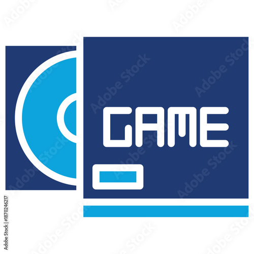 video game mixed color icon