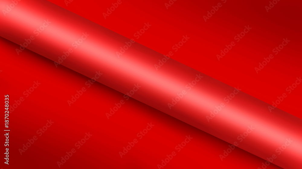 Obraz premium Luxury watch jewelry display on red background, romantic gift concept for love, wedding and holiday season