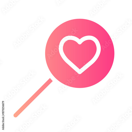 love gradient icon