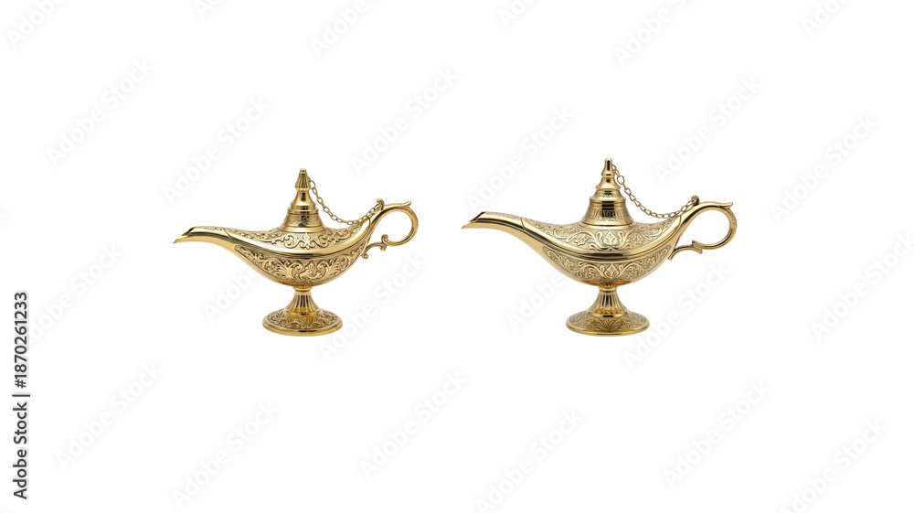 Naklejka premium Magic Lamp