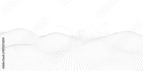 Clean white abstract background featuring soft cotton fabric texture and a pattern of delicate lines for a minimal winter design