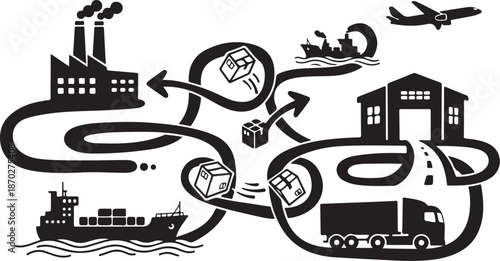 Global Supply Chain Logistics and Transportation Network