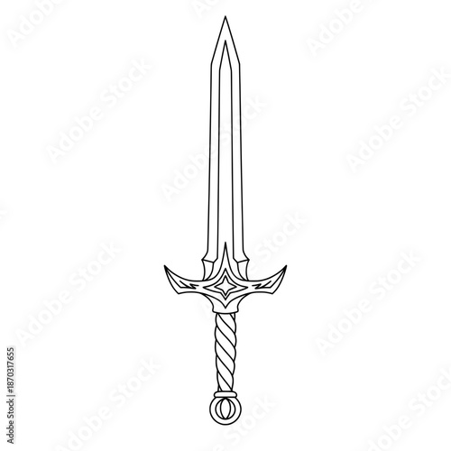 Sword Lineart
