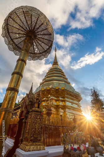 Wat Phra That Doi Suthep, Ratchaworawihan is a tourist attraction in Chiang Mai.