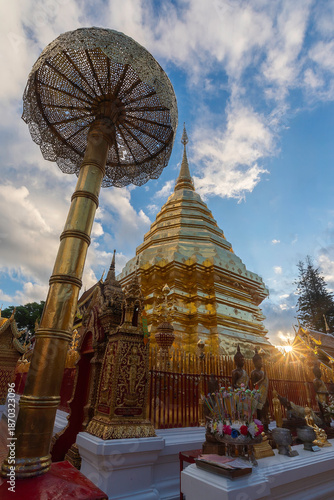 Wat Phra That Doi Suthep, Ratchaworawihan is a tourist attraction in Chiang Mai.