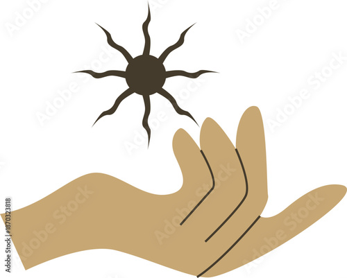 Antique Ancient Greek Element