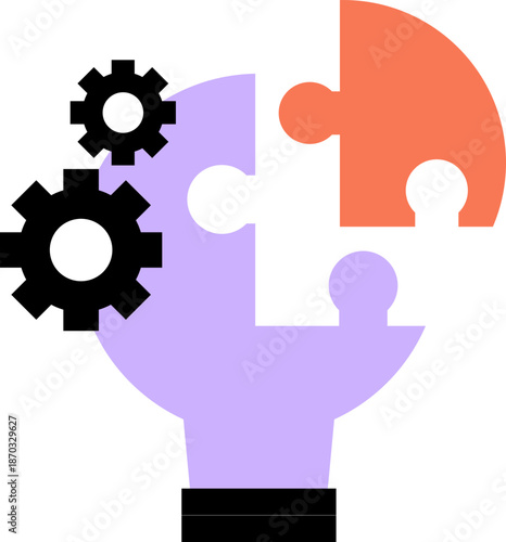 Business Leadership Icon Element