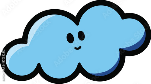 Just a little cloud, floating with big dreams