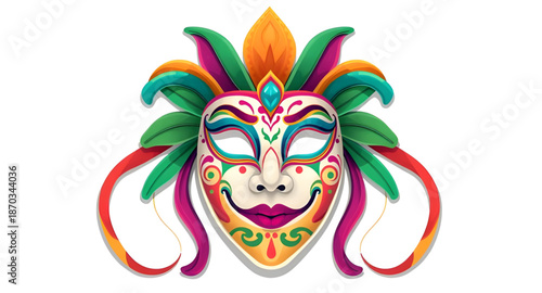 carnival, mask, isolated, vector, illustration, masquerade, festival, costume, party, celebration, venetian, mardiGras, fantasy, mystery, elegant, decorative, ornament, design, graphic, art, symbol, i